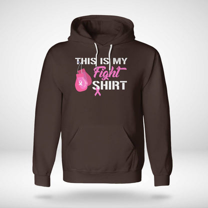 This Is My Fight Breast Cancer Fighter Believe Shirts Brc2344