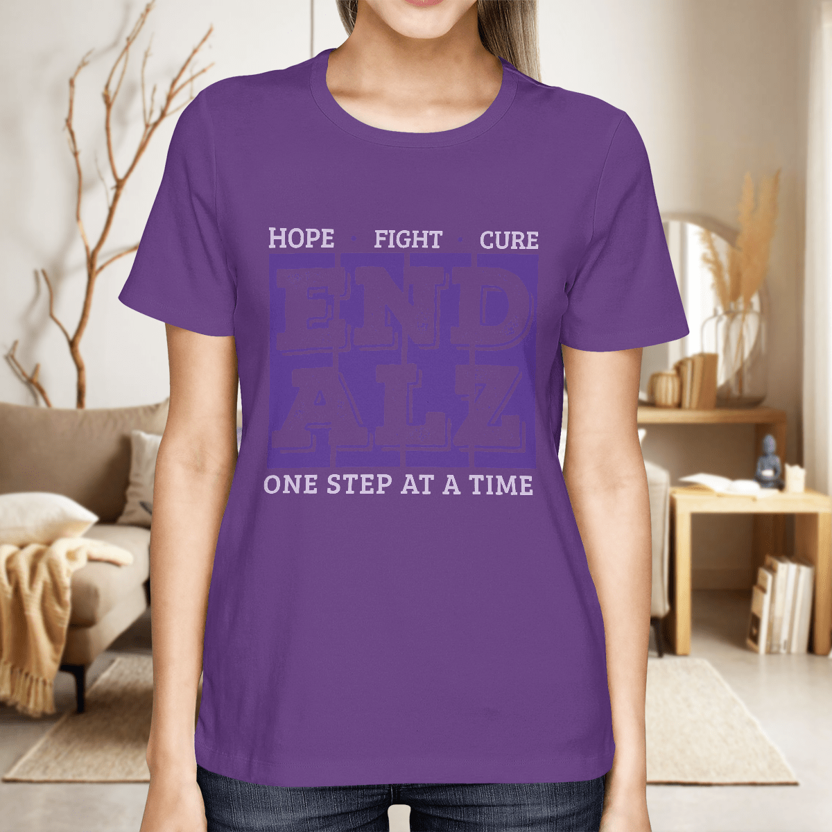 Hope Fight Cure End Alz
