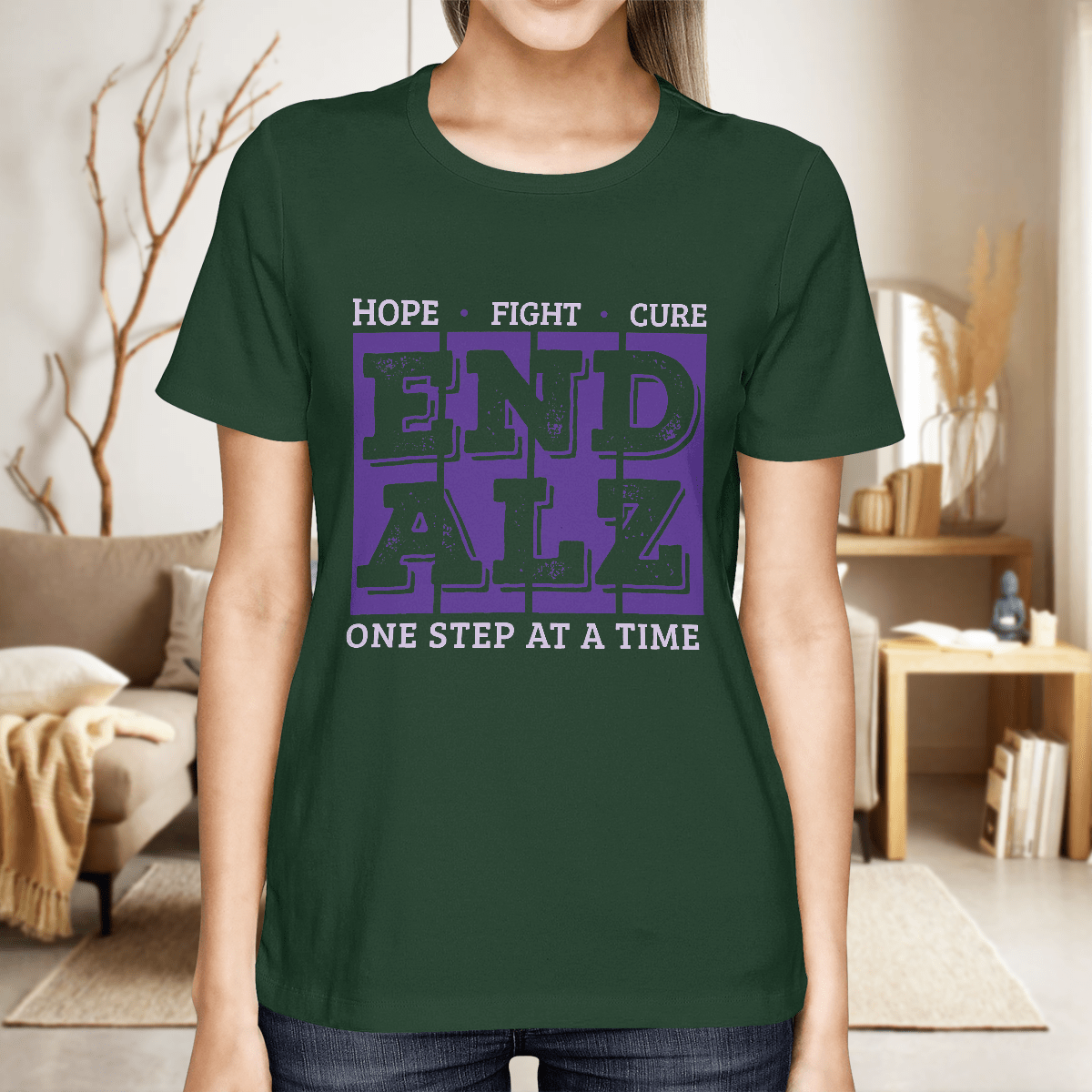 Hope Fight Cure End Alz