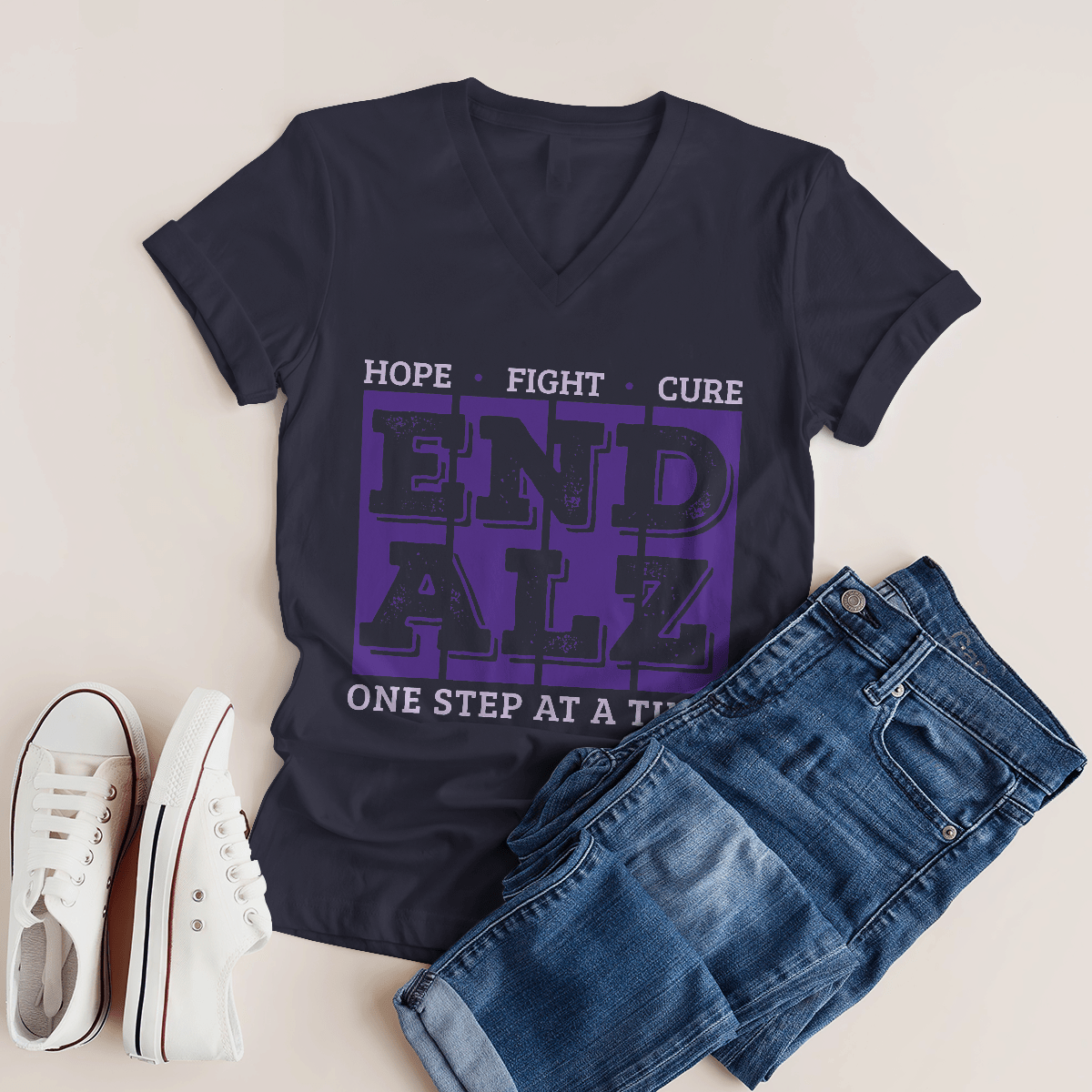 Hope Fight Cure End Alz