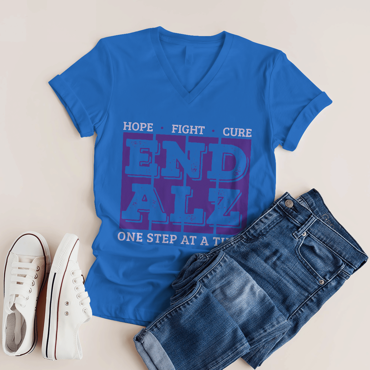 Hope Fight Cure End Alz