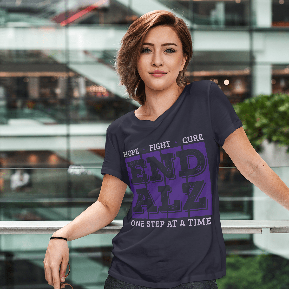 Hope Fight Cure End Alz