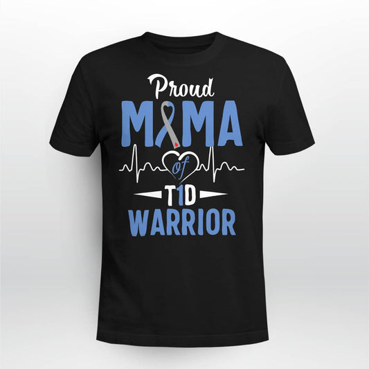 T1D Proud Mama Diabetes Awareness Type 1 Insulin Pancreas Dab2345