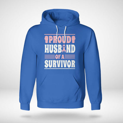 Proud Husband Of Survivor Breast Cancer Survivor Awareness Brc2344