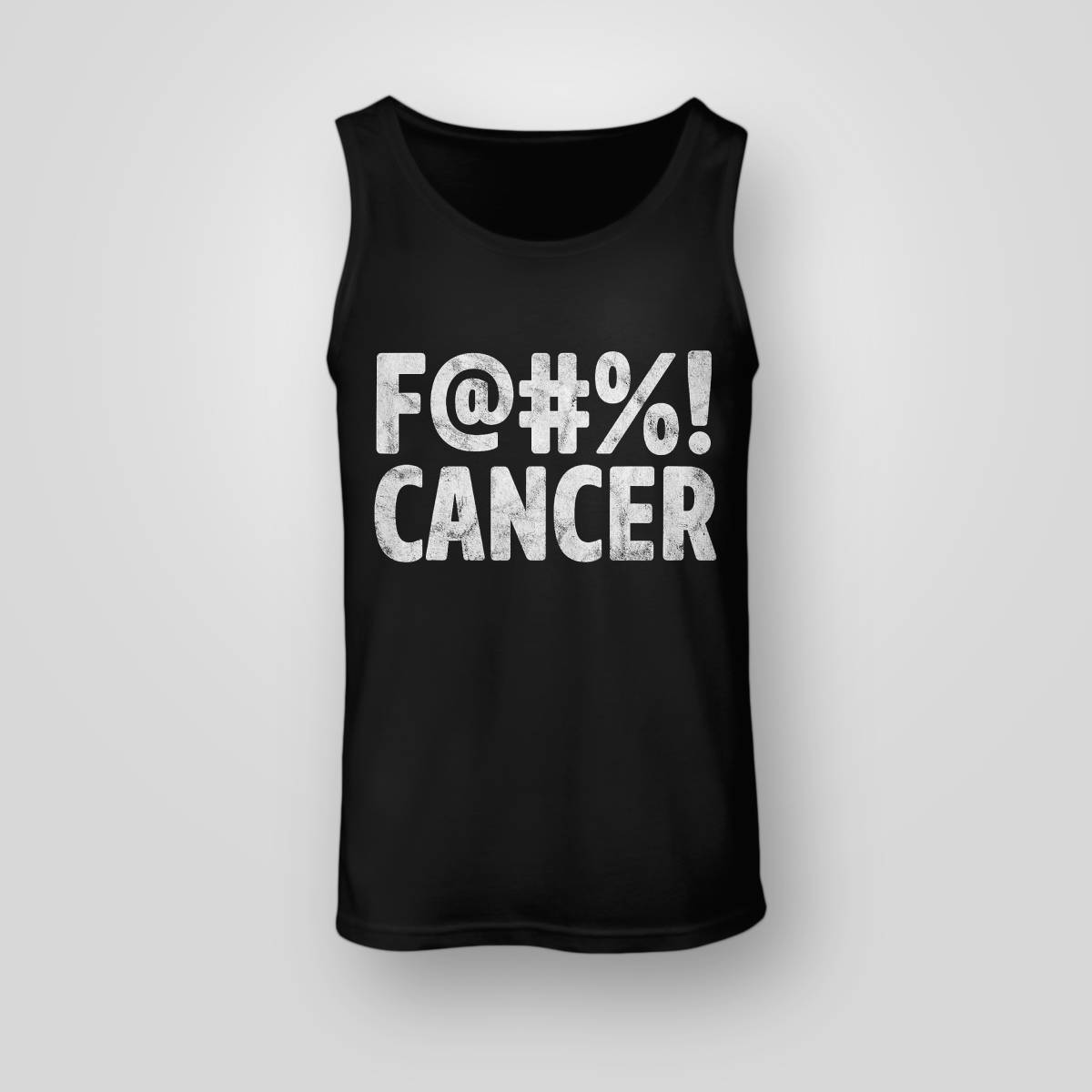 Fuck Cancer Breast Cancer Awareness Gift Distressed F@! Brc2344