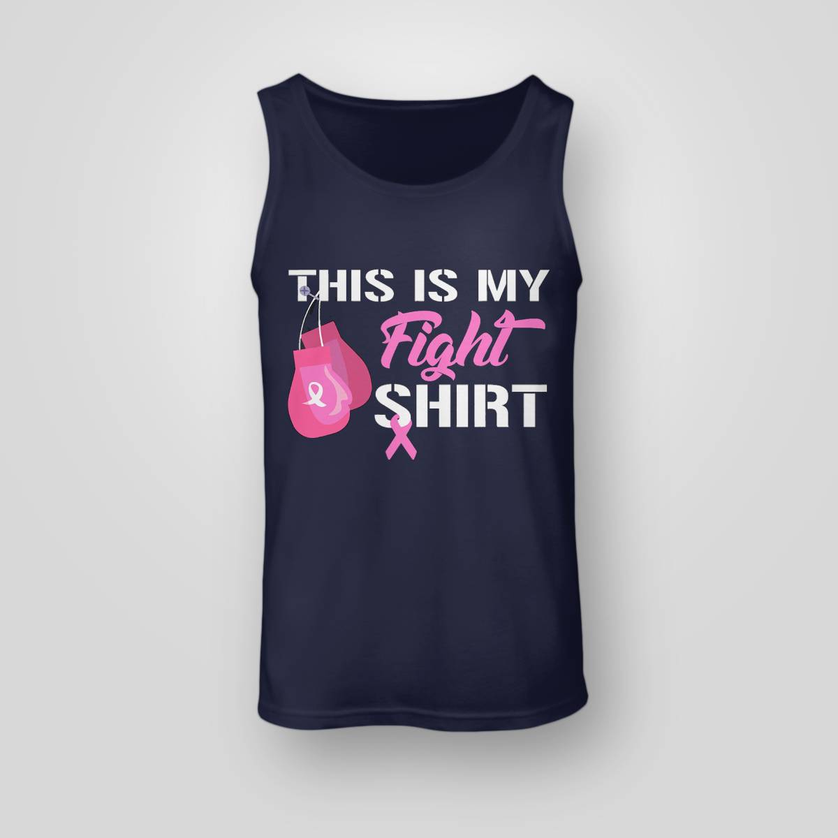 This Is My Fight Breast Cancer Fighter Believe Shirts Brc2344