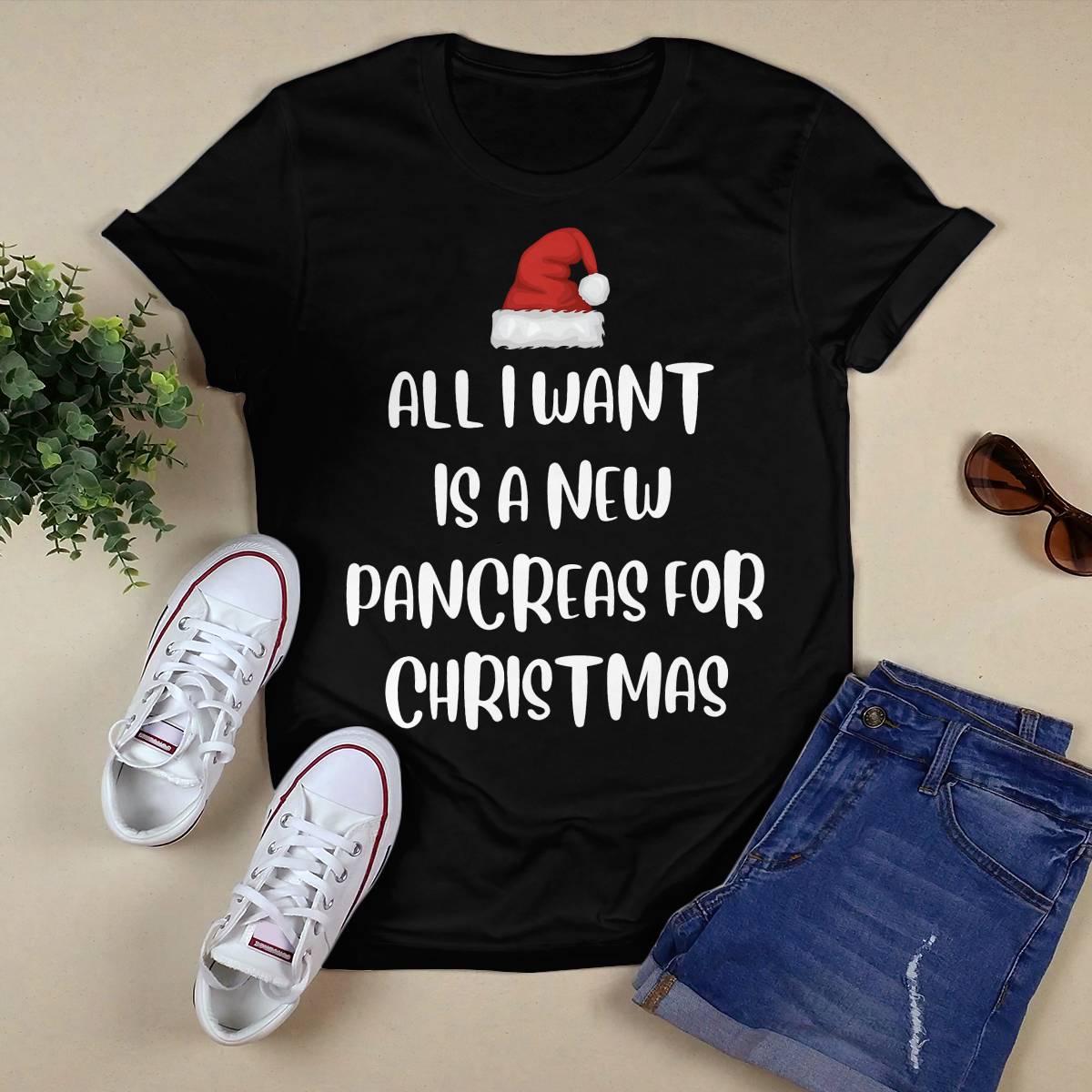 All I Want Is A New Pancreas Christmas Diabetes Awareness Dab2345