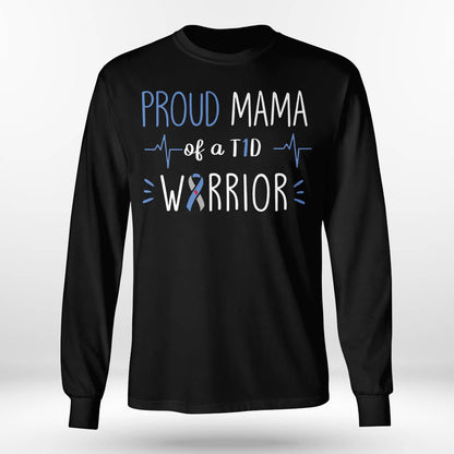 T1D Proud Mama Diabetes Awareness Blue Ribbon Month Gift Dab2345