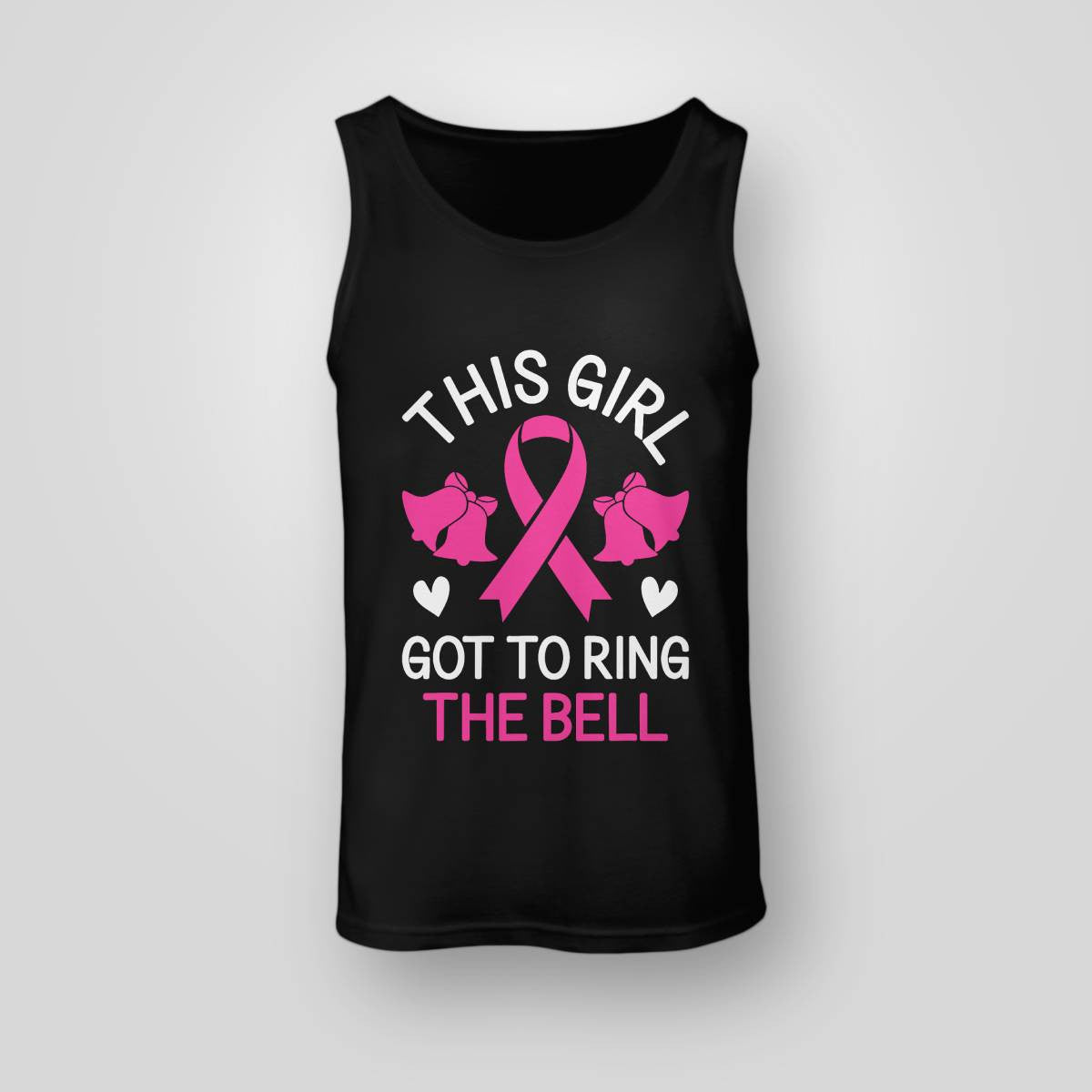 This Girl Got to Ring the Bell Chemo Grad Breast Cancer Brc2344