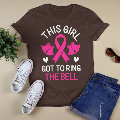 This Girl Got to Ring the Bell Chemo Grad Breast Cancer Brc2344