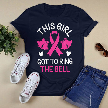 This Girl Got to Ring the Bell Chemo Grad Breast Cancer Brc2344