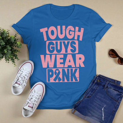 Tough Guys Wear Pink Breast Cancer Awareness Boys Brc2344