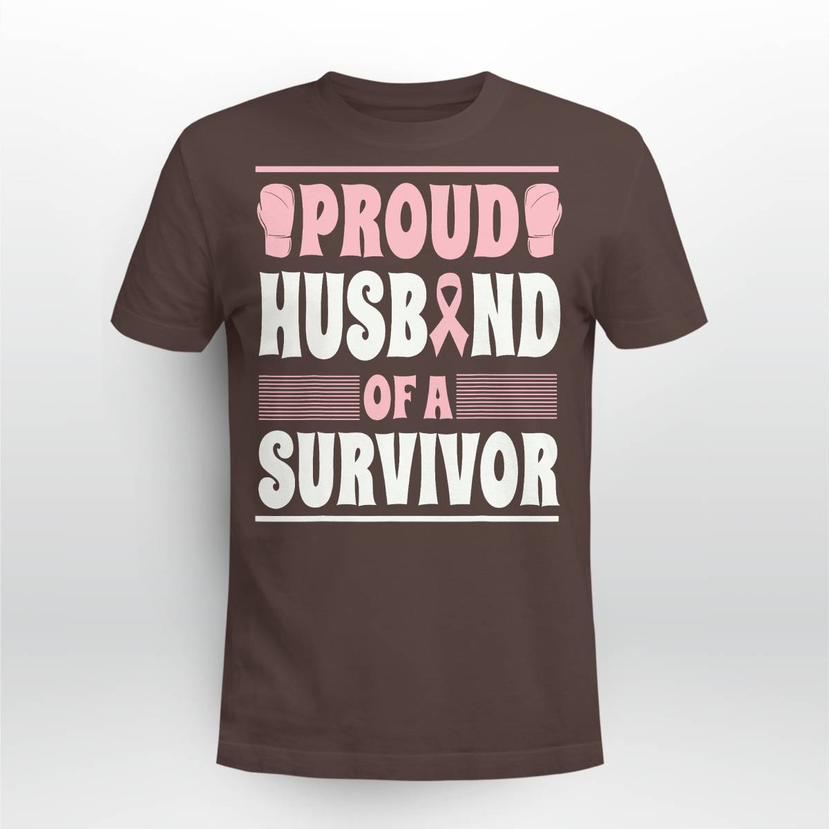 Proud Husband Of Survivor Breast Cancer Survivor Awareness Brc2344