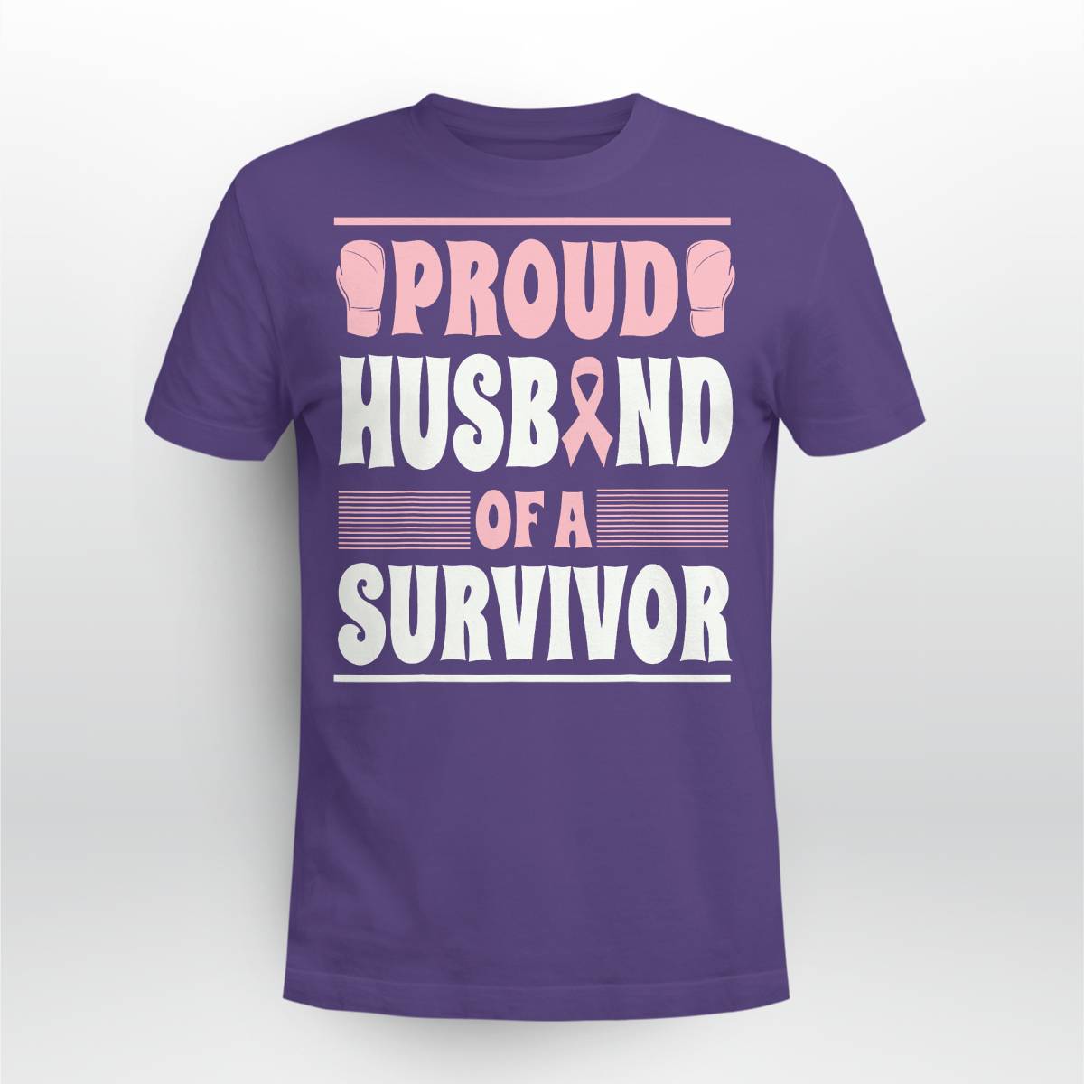Proud Husband Of Survivor Breast Cancer Survivor Awareness Brc2344