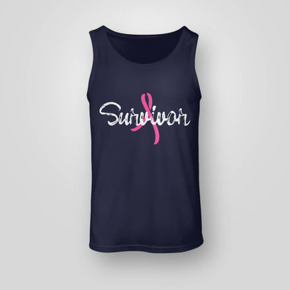 Womens Breast Cancer Awareness Survivor Pink Ribbon Gift V-Neck Brc2344