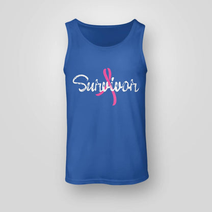 Womens Breast Cancer Awareness Survivor Pink Ribbon Gift V-Neck Brc2344