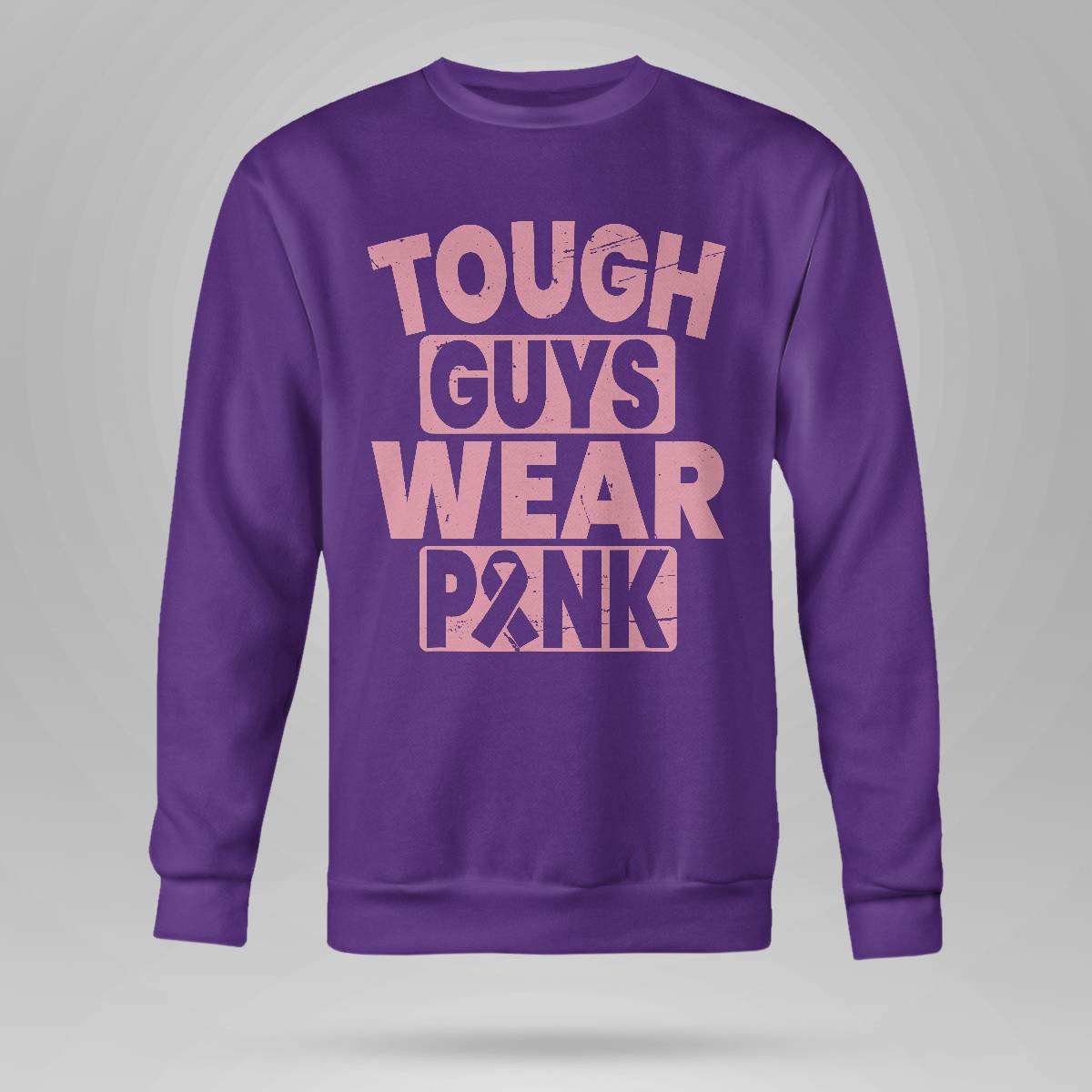 Tough Guys Wear Pink Breast Cancer Awareness Boys Brc2344