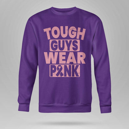 Tough Guys Wear Pink Breast Cancer Awareness Boys Brc2344