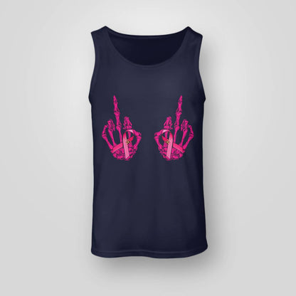 Funny Middle Finger Curse Word Breast Cancer Breast Support Brc2344