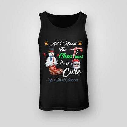 All i Need For Christmas Is A Cure Type 1 Diabetes Awareness Dab2345