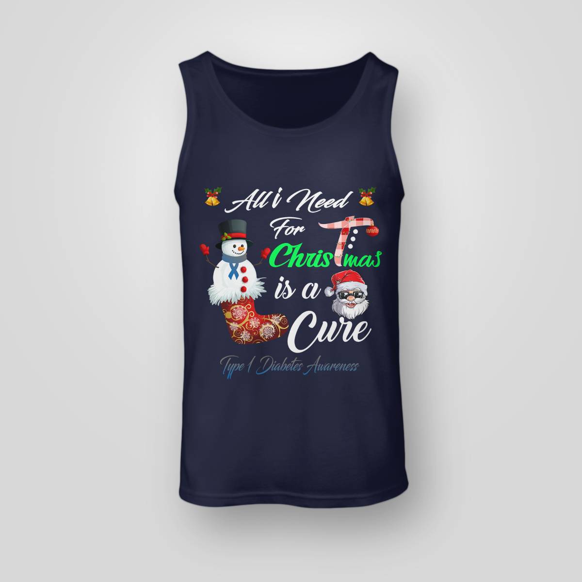 All i Need For Christmas Is A Cure Type 1 Diabetes Awareness Dab2345