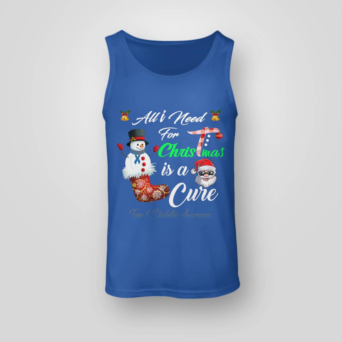 All i Need For Christmas Is A Cure Type 1 Diabetes Awareness Dab2345