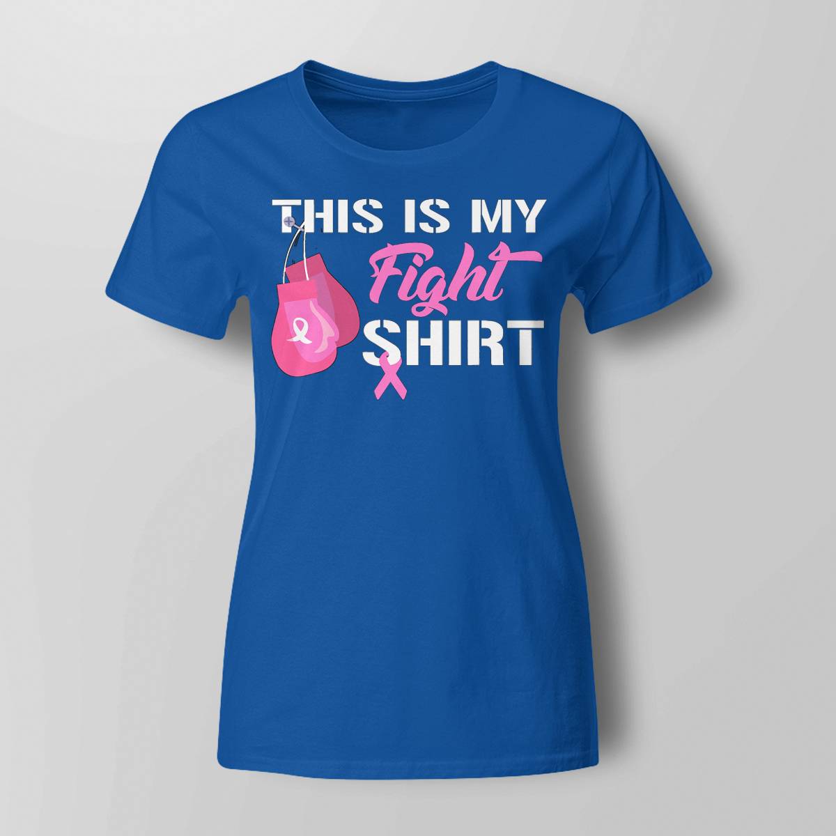 This Is My Fight Breast Cancer Fighter Believe Shirts Brc2344