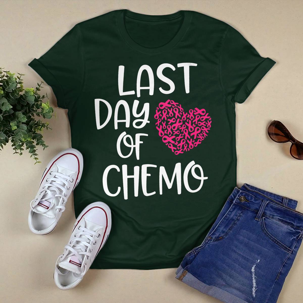Womens Last Day of Chemo Breast Cancer Survivor Brc2344
