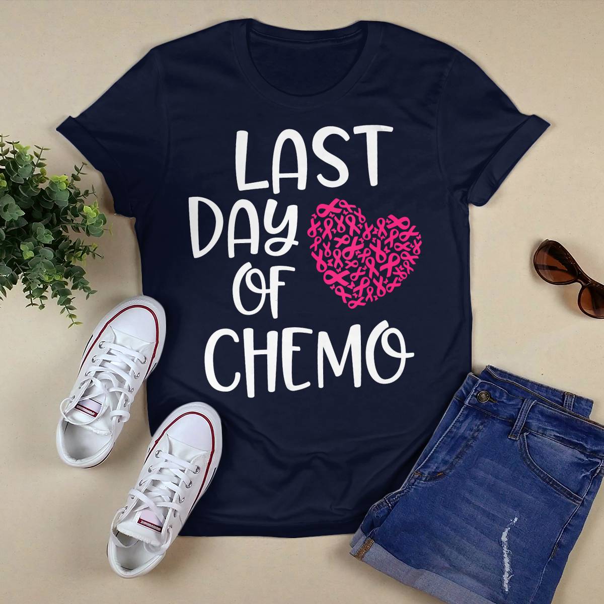 Womens Last Day of Chemo Breast Cancer Survivor Brc2344